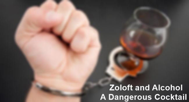 is it safe to drink on zoloft